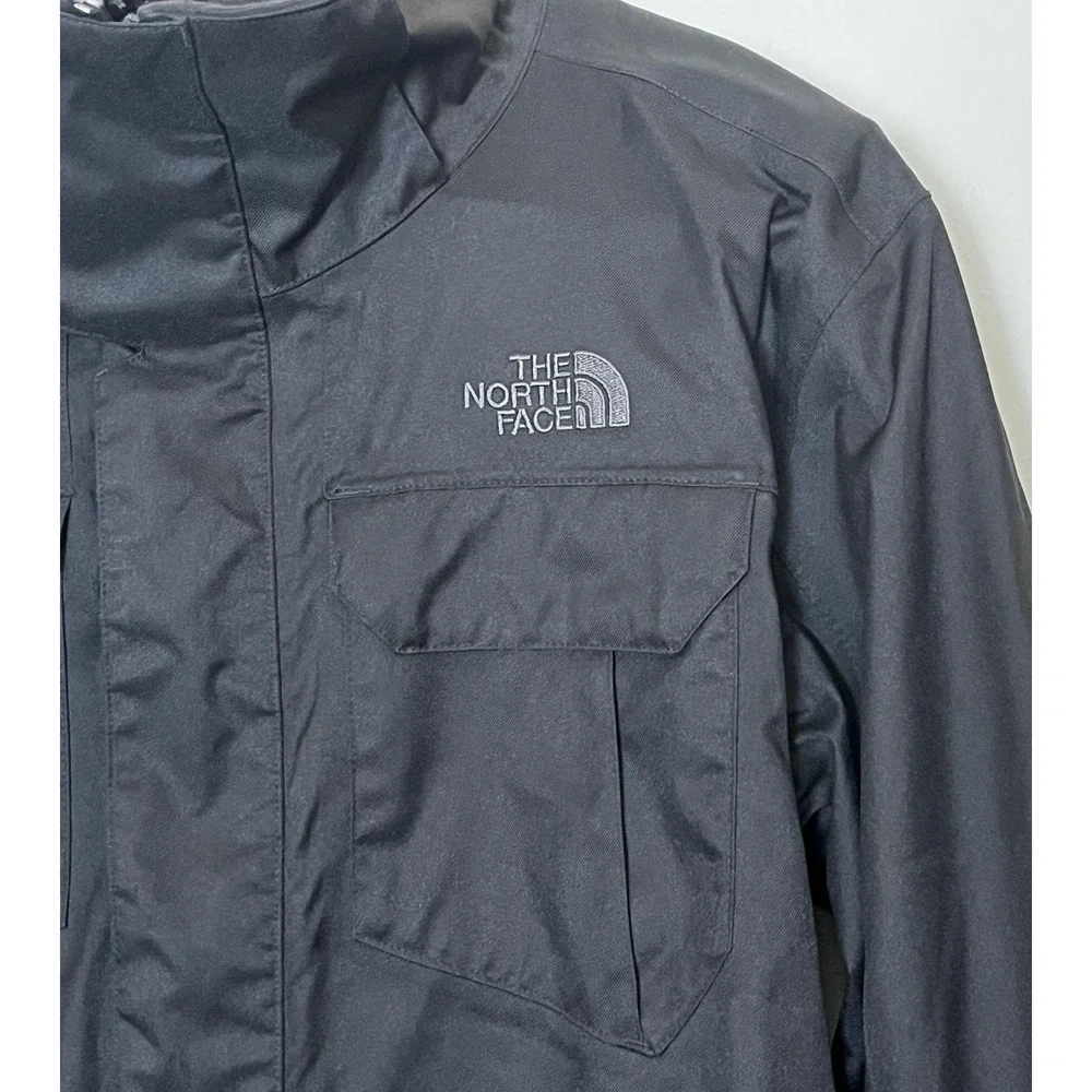The North Face Jacket Men's XL Black Outdoor Utility Pockets Gorpcore Waterproof